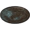 Ekena Millwork Lunel Ceiling Medallion (Fits Canopies up to 3 3/4"), 20 1/4"OD x 1 1/2"P, Bronze Blue Patina CM20LUBBS - alternate 2